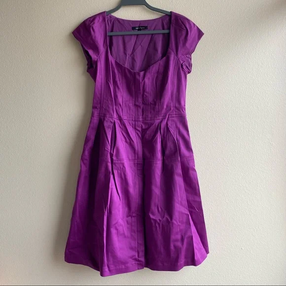 Nanette Lepore Le Cirque Cap Sleeve A-Line Dress Sz. 6 - Picture 15 of 16